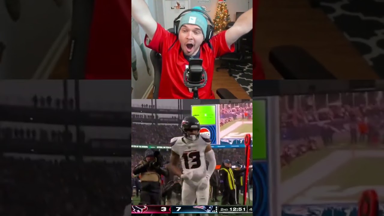 Dolphins Fan Reacts To Patriots Cupcake Win #nfl #nfltrending #nflfootball #patriots #texans