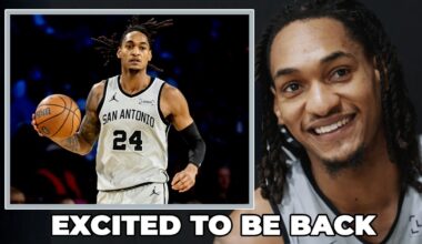 Devin Vassell on Making His Return from Injury on Sunday vs. New Orleans