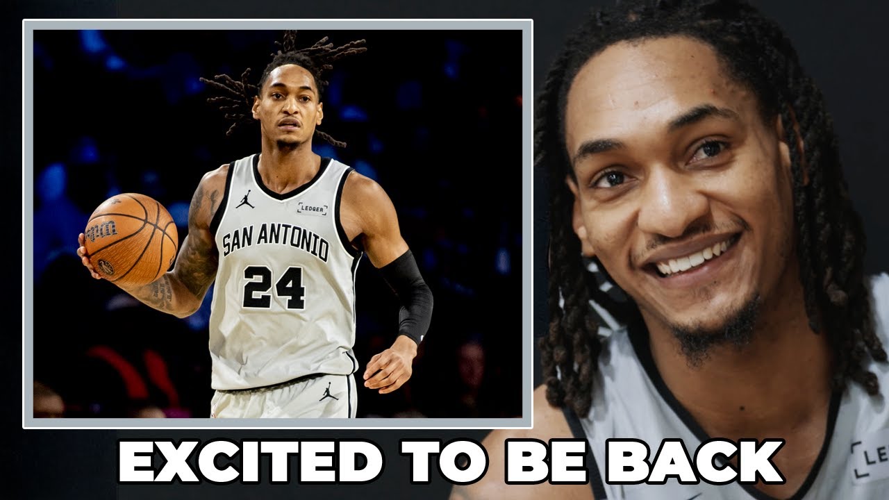 Devin Vassell on Making His Return from Injury on Sunday vs. New Orleans