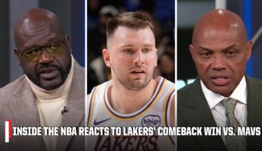 'The Mavs just blew this game' Inside the NBA reacts to Dallas' collapse in loss to Luka & Lakers
