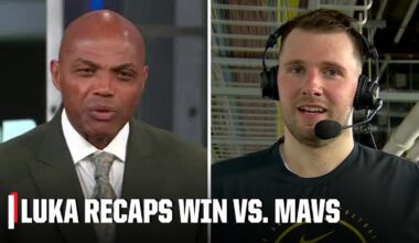 Luka Doncic recaps the Lakers’ win vs. Mavs | Inside the NBA