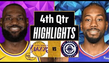 Los Angeles Lakers vs LA Clippers Full Game Highlights 4th Qtr P2 | Jan 21 | 2026 NBA Highlights