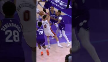 An Offensive Rebound Party?! 😳💪 #miamiheat #rebound #miami #nba