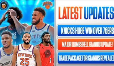 🚨 BOMBSHELL REPORT: Giannis Trade Package REVEALED + Knicks HUGE Win vs 76ers Recap