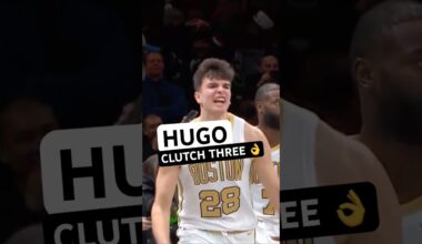 HIGHLIGHTS: All angles of Hugo Gonzalez's CLUTCH three ☘️ #hugogonzalez #bostonceltics #nba