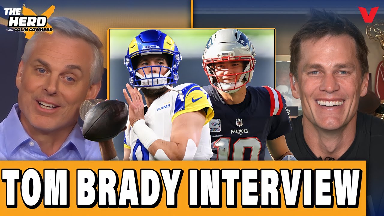 Tom Brady PREDICTS Conference Champs: Rams-Seahawks, Patriots-Broncos | Colin Cowherd: THE HERD NFL