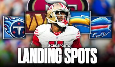 Top Landing Spots for Brandon Aiyuk after GM says he 'won't play for 49ers again'