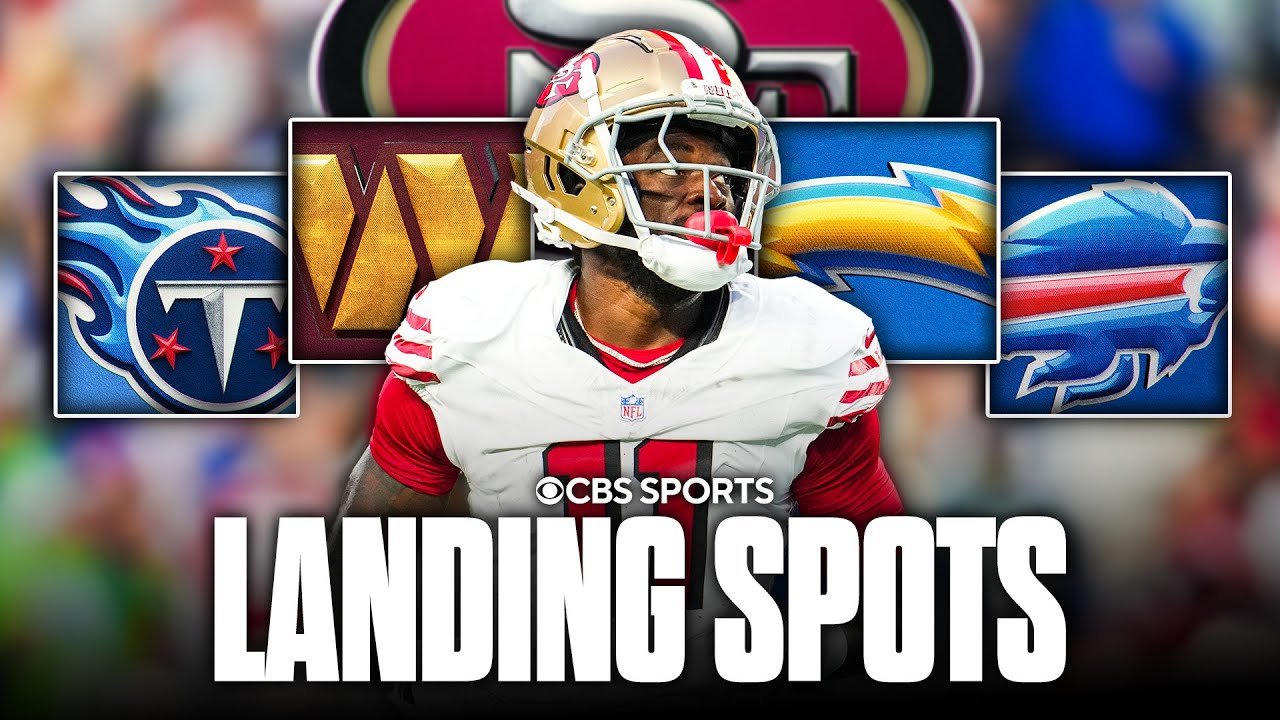 Top Landing Spots for Brandon Aiyuk after GM says he 'won't play for 49ers again'