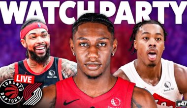 Raptors vs Trail Blazers LIVE Watch Along | RJ Barrett RETURNS for the Raptors