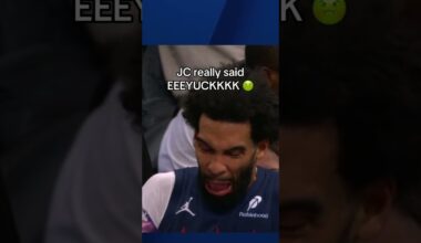 Justin Champagnie really said EEEYUCK 🤢 #memes #comedy #wizards #nba