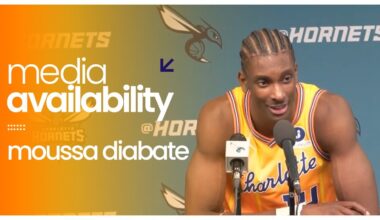 Hornets vs Wizards: Moussa Diabate Postgame Media Availability | 1/24/2026