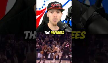 The Sixers Got CHEATED By The Refs In Tough Loss To Knicks! #76ers #Sixers #NBA