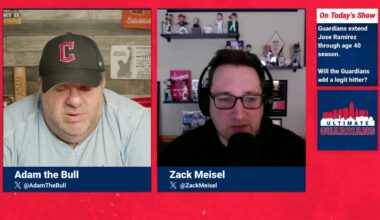 Guardians extend Jose Ramirez