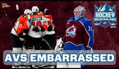 Colorado Avalanche EMBARRASSED by Philadelphia Flyers - Hockey Mountain High