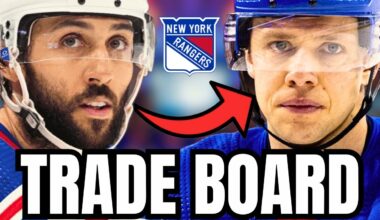 THREE New York Rangers on TRADE BOARD & MOCK TRADES for Artemi Panarin!