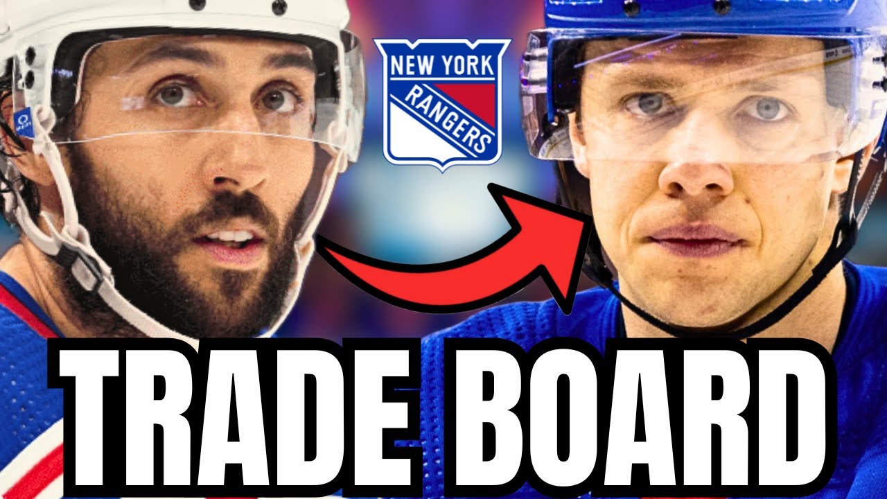 THREE New York Rangers on TRADE BOARD & MOCK TRADES for Artemi Panarin!