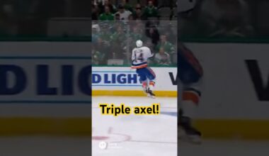 POV: NHL Player Just Did a Triple Axel 😳⛸️