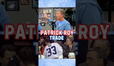 The Patrick Roy Trade changed the shape of the NHL from East to West