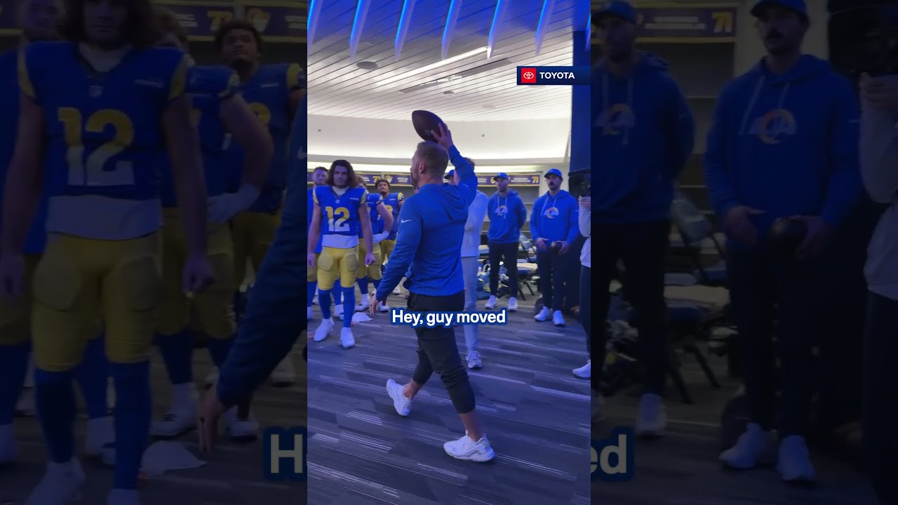 “THE PLAYOFFS START NOW!” 🗣️ #rams #nfl #shorts