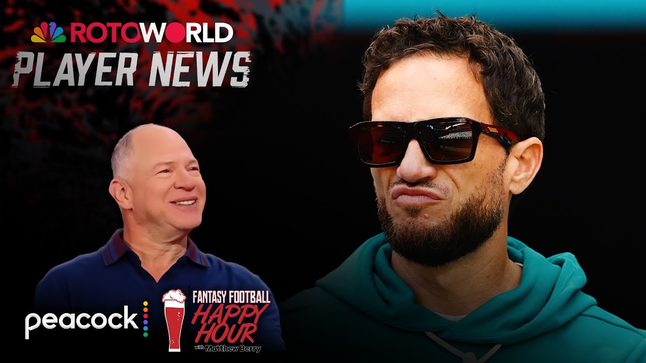 'Hampton to the moon' after Mike McDaniel to Chargers | Fantasy Football Happy Hour | NFL on NBC