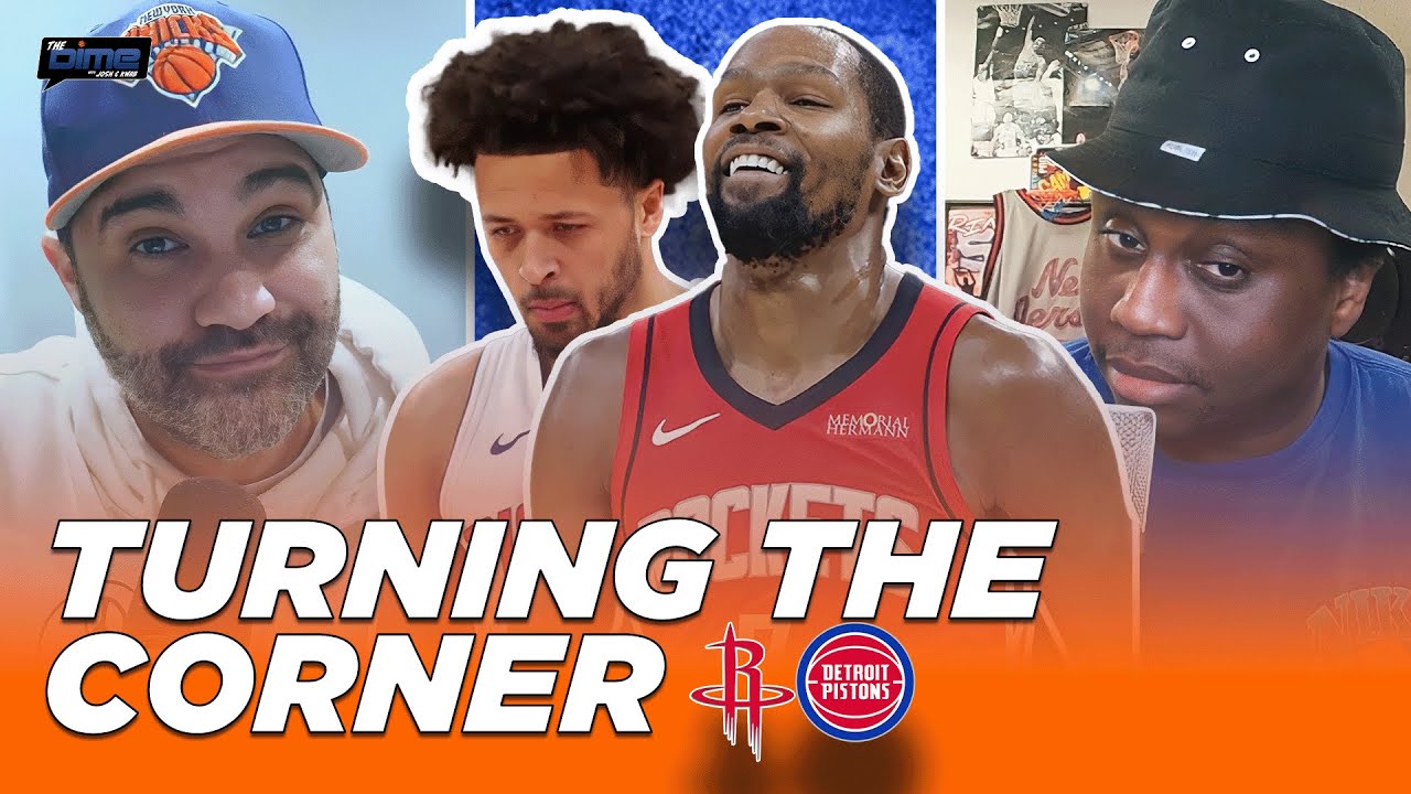 Rockets-Pistons Reaction: Kevin Durant OUTDUELS Cade Cunningham  | The Dime With Josh and Kwab