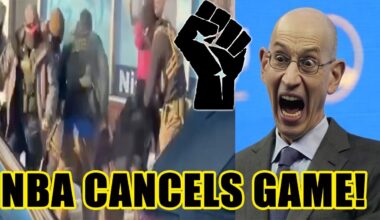 NBA BLASTED after POSTPONING Timberwolves vs Warriors game in PROTEST over ICE DEADLY SHOOTING!