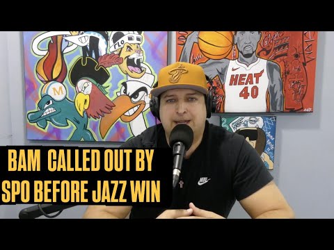 Bam Adebayo Was Called Out By Erik Spoelstra Before Miami Heat Beat Jazz