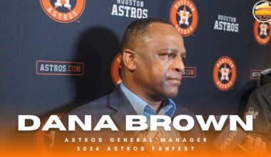 Dana Brown on the Astros roster status, player interest & desire to add a left-handed hitter