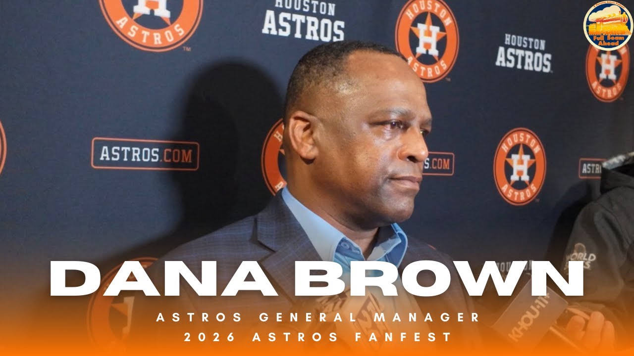 Dana Brown on the Astros roster status, player interest & desire to add a left-handed hitter
