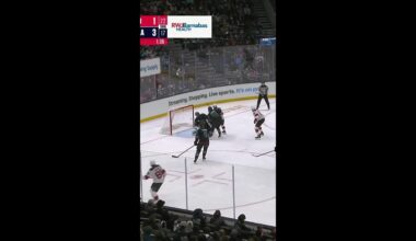 Jack Hughes with a Short Goal vs. Seattle Kraken