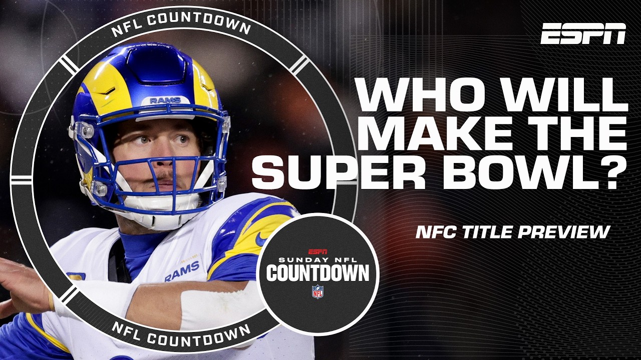 Rams vs. Seahawks 🍿 NFC Championship FULL PREVIEW | NFL Countdown