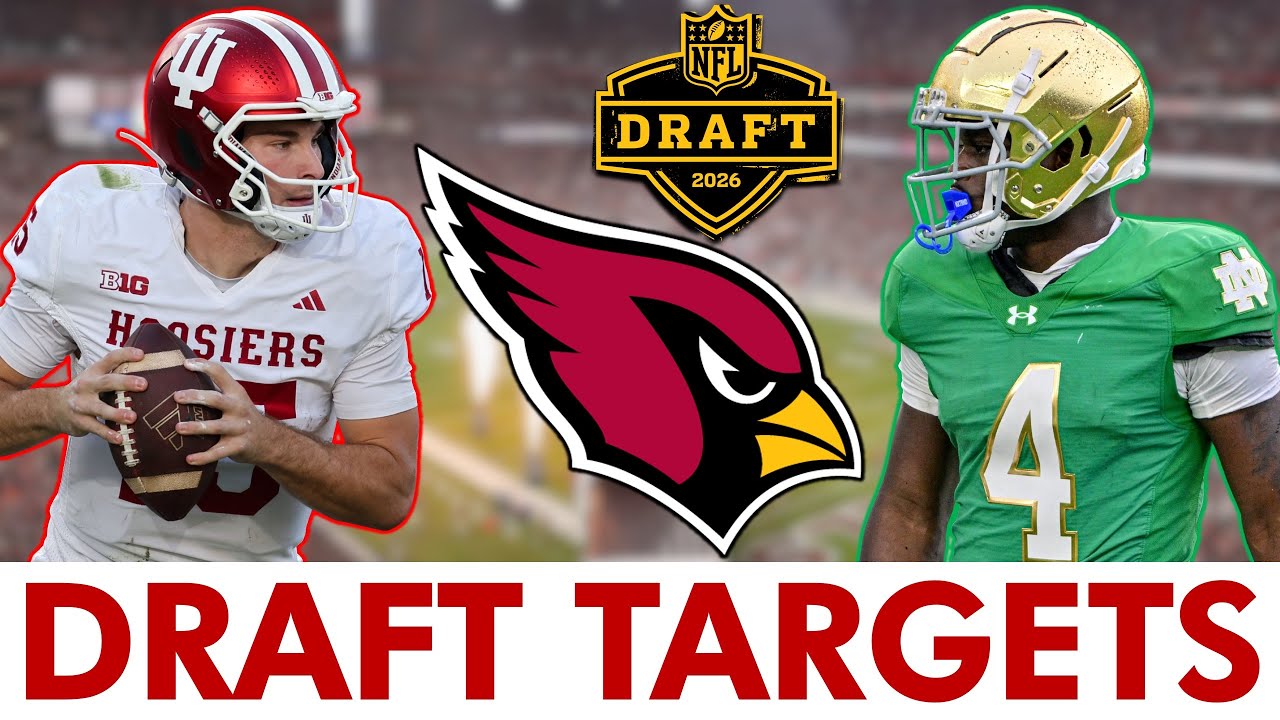 Arizona Cardinals Draft Targets For 2026 NFL Draft Ft. Caleb Downs, Arvell Reece & Jeremiah Love