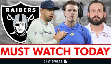 Raiders Head Coach Candidates To Watch Today + AFC & NFC Championship Preview