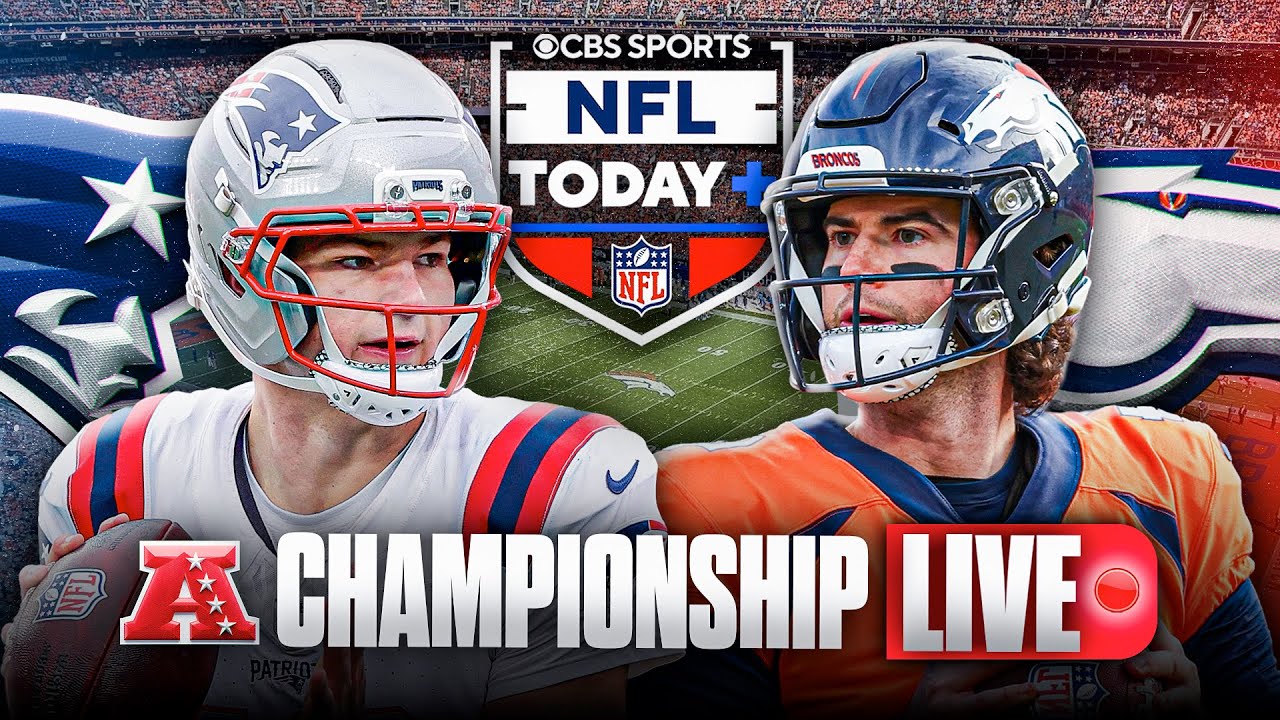 NFL Today Plus AFC Championship LIVE: Patriots vs Broncos 😤 The crew gets you ready for the action ✅