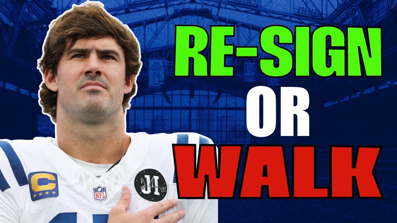 2026 Indianapolis Colts Free Agents: Re-sign or Walk??