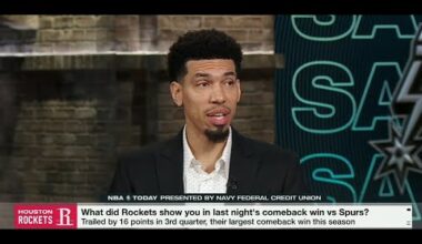 NBA TODAY | Kevin Durant doesn’t run from the smoke, he runs toward it! - Danny on Rockets def Spurs