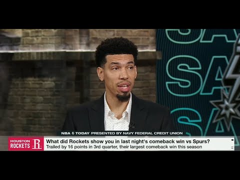 NBA TODAY | Kevin Durant doesn’t run from the smoke, he runs toward it! - Danny on Rockets def Spurs