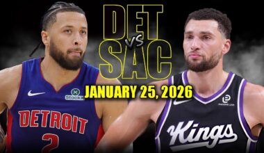 Detroit Pistons vs Sacramento Kings Full Game Highlights – January 25, 2026 | NBA Season