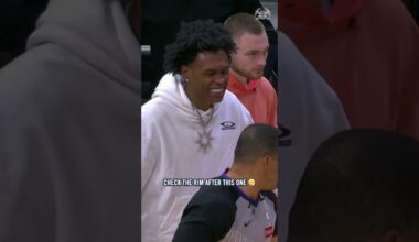 OH GOODNESS 😳 #nba #denvernuggets #basketball