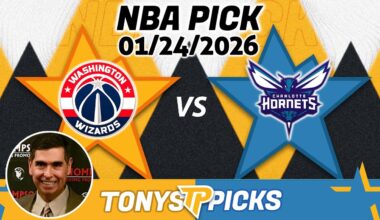 Washington Wizards vs. Charlotte Hornets Pick 1/24/26 NBA Pick Prediction