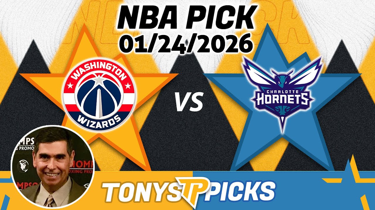 Washington Wizards vs. Charlotte Hornets Pick 1/24/26 NBA Pick Prediction