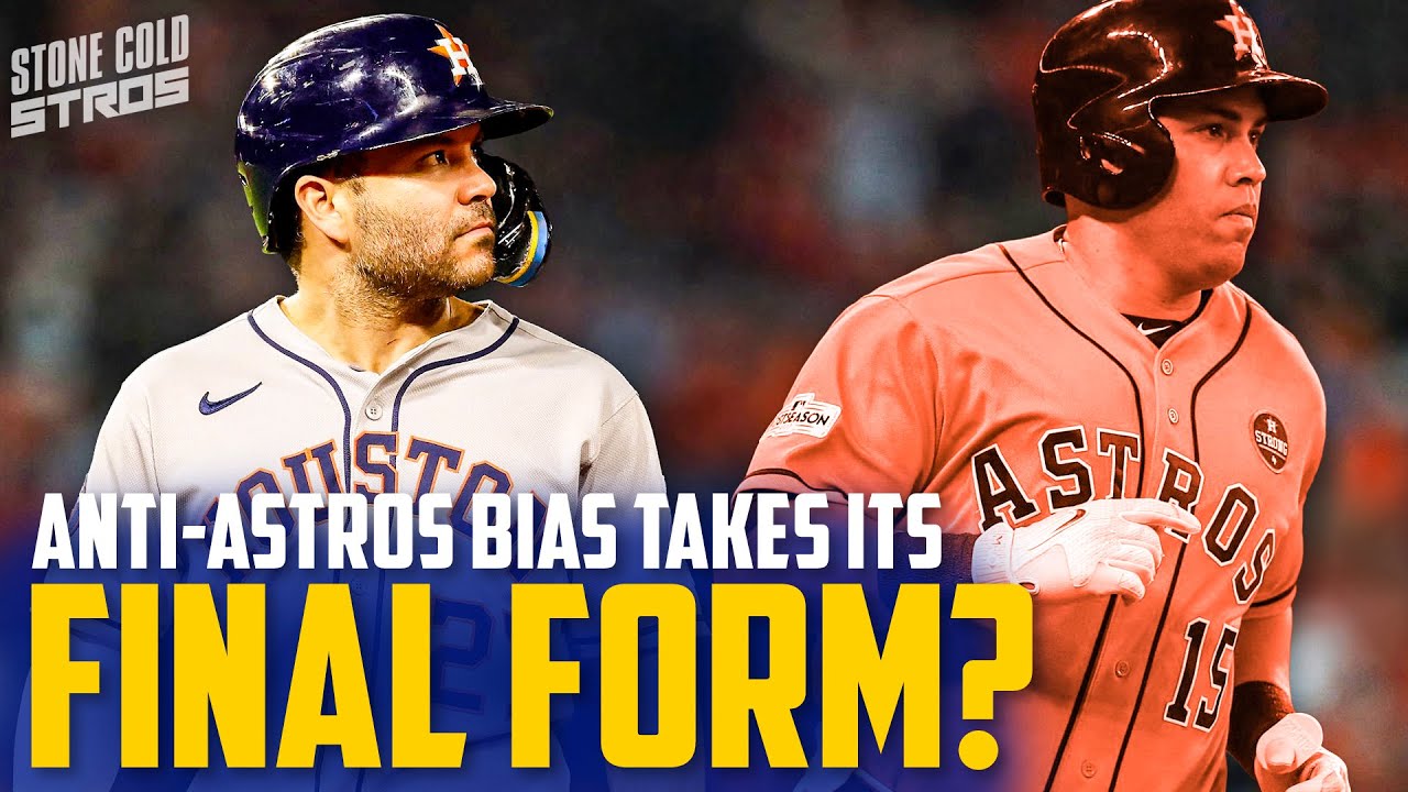 How BIAS against Astros from national media takes its FINAL FORM