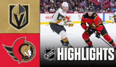 Golden Knights vs. Senators | NHL Highlights | January 25, 2026
