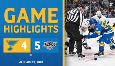 Game Highlights: Kings 5, Blues 4 (SO)