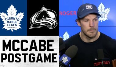 Jake McCabe | Post Game vs Colorado Avalanche | January 25, 2026