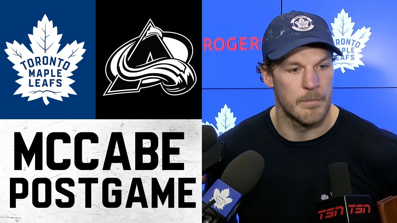 Jake McCabe | Post Game vs Colorado Avalanche | January 25, 2026