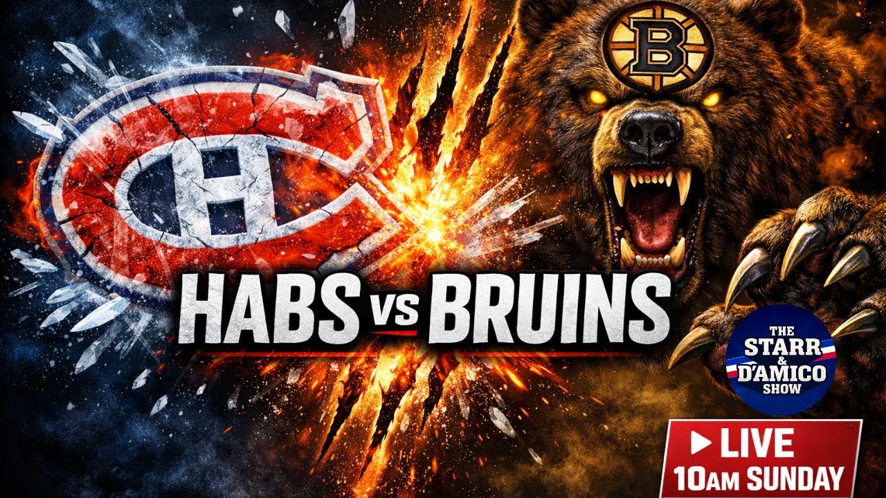 RIVALRY NIGHT! Montreal Canadiens vs Bruins | Boston Showdown LIVE 10AM