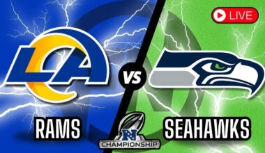 Los Angeles Rams vs Seattle Seahawks - NFC Championship Game - Live