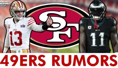 49ers Rumors: Niners Trading For WR AJ Brown? Mac Jones Trade? 49ers Draft Targets