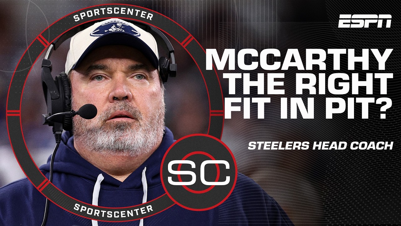 Why the Steelers took a different route by hiring Mike McCarthy as head coach | SportsCenter